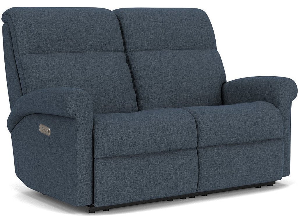 Davis Fabric Power Reclining Loveseat with Power Headrests