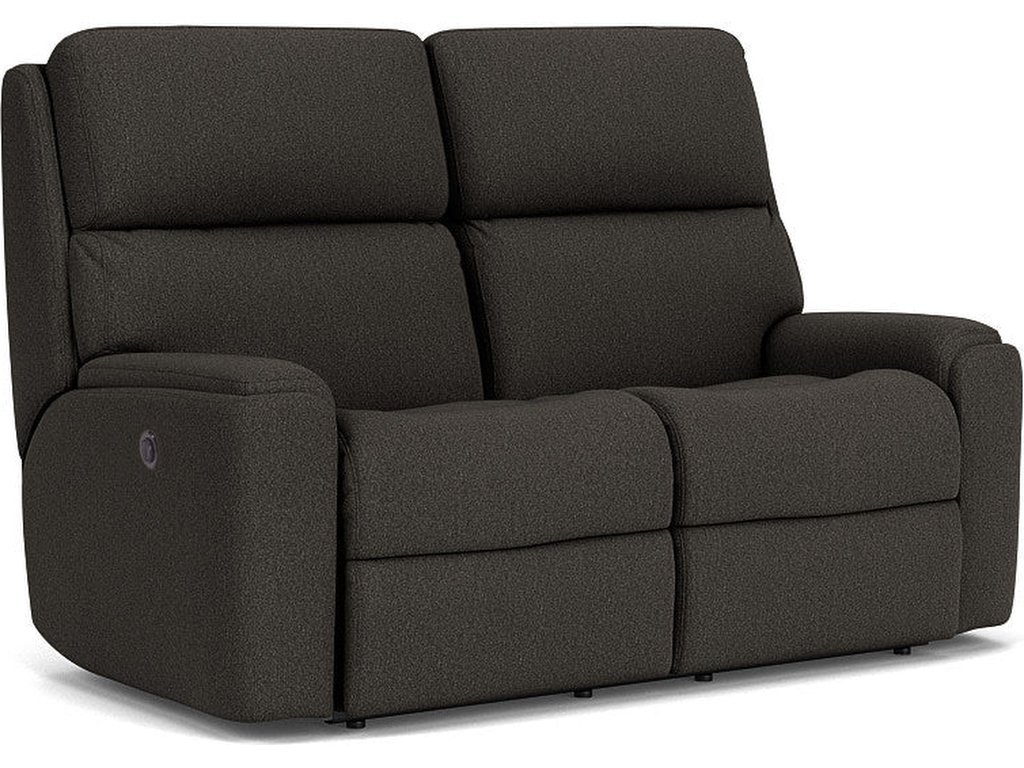 Rio Fabric Power Reclining Loveseat