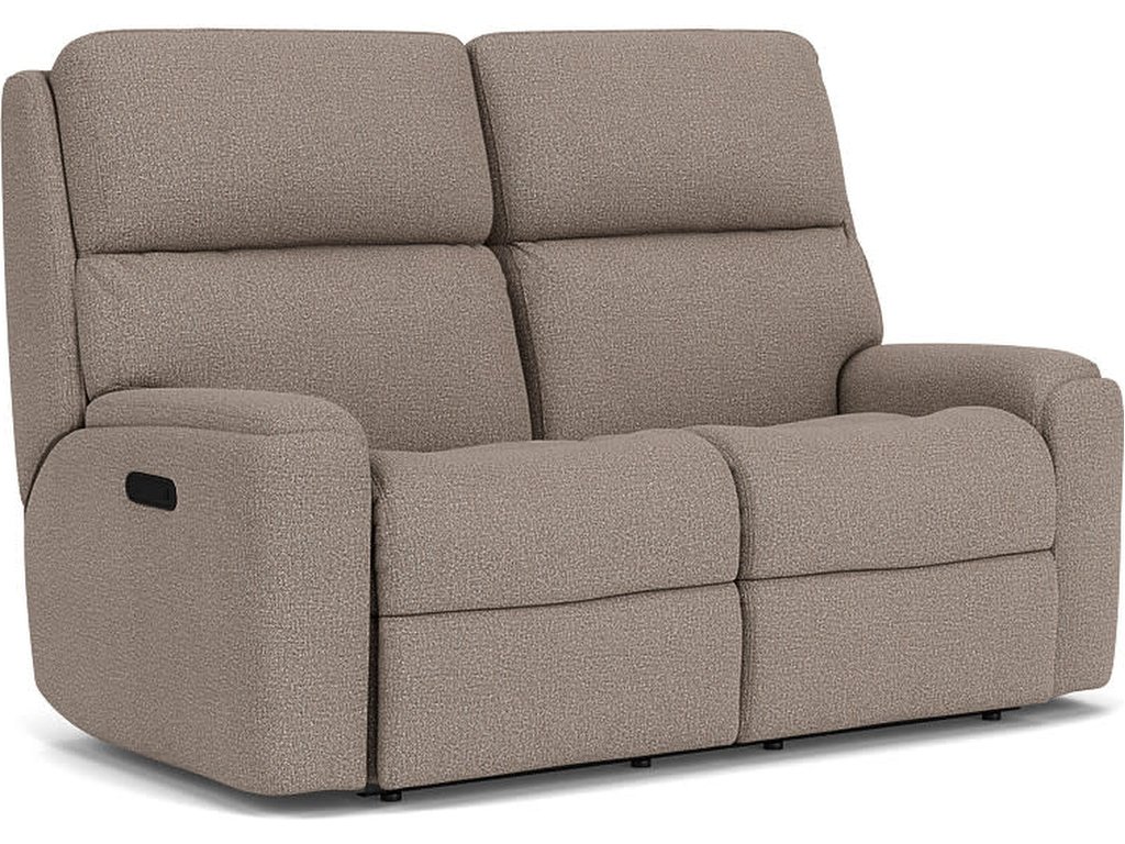 Rio Fabric Reclining Loveseat