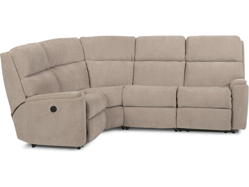 Rio Fabric Power Reclining Sectional