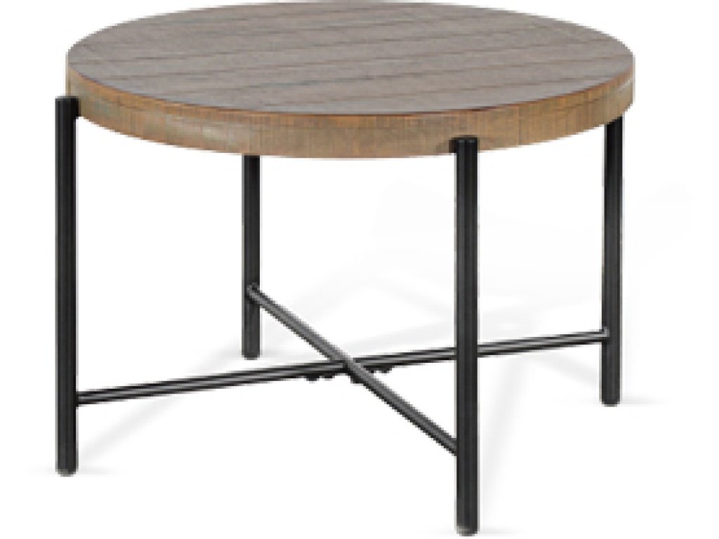 28"R End Table