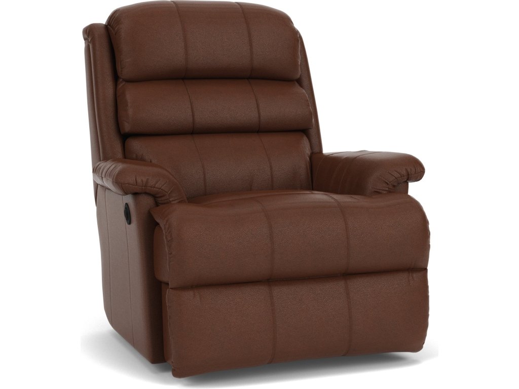 Yukon Leather Power Rocking Recliner