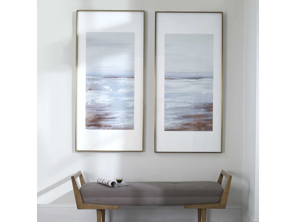 Coastline Framed Prints, S/2