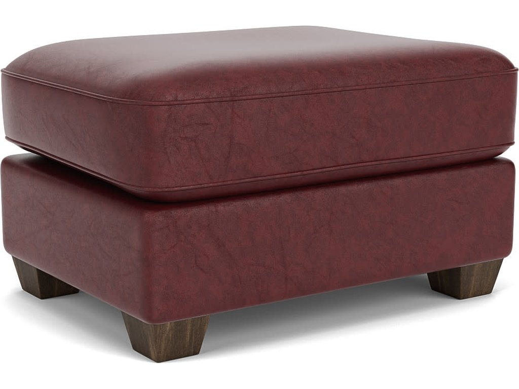 Thornton Leather Ottoman