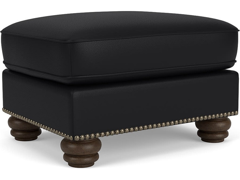 Bexley Leather Ottoman