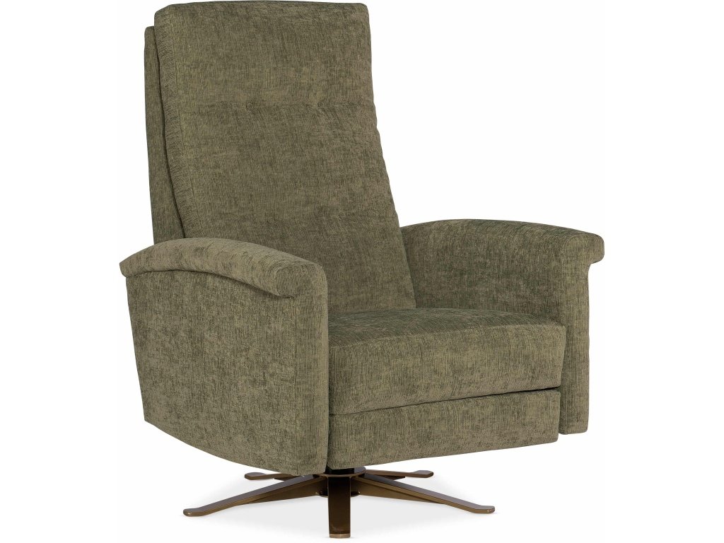 Breck Tufted Back Swivel Recliner