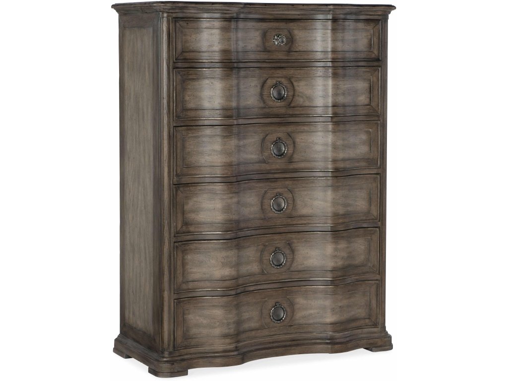 Woodlands Six-Drawer Chest