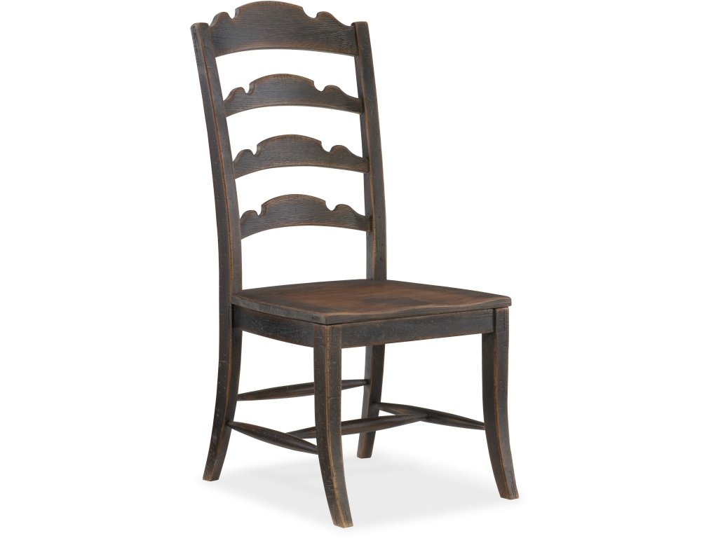 Hill Country Twin Sisters Ladderback Side Chair - 2 Per Carton/Price Ea