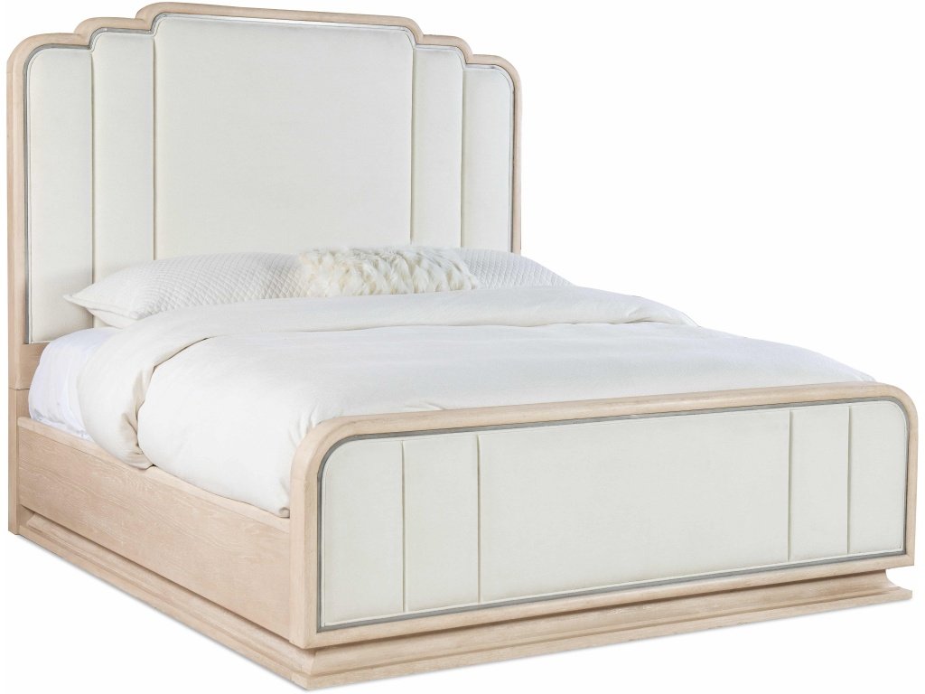 Nouveau Chic Cal King Upholstered Bed