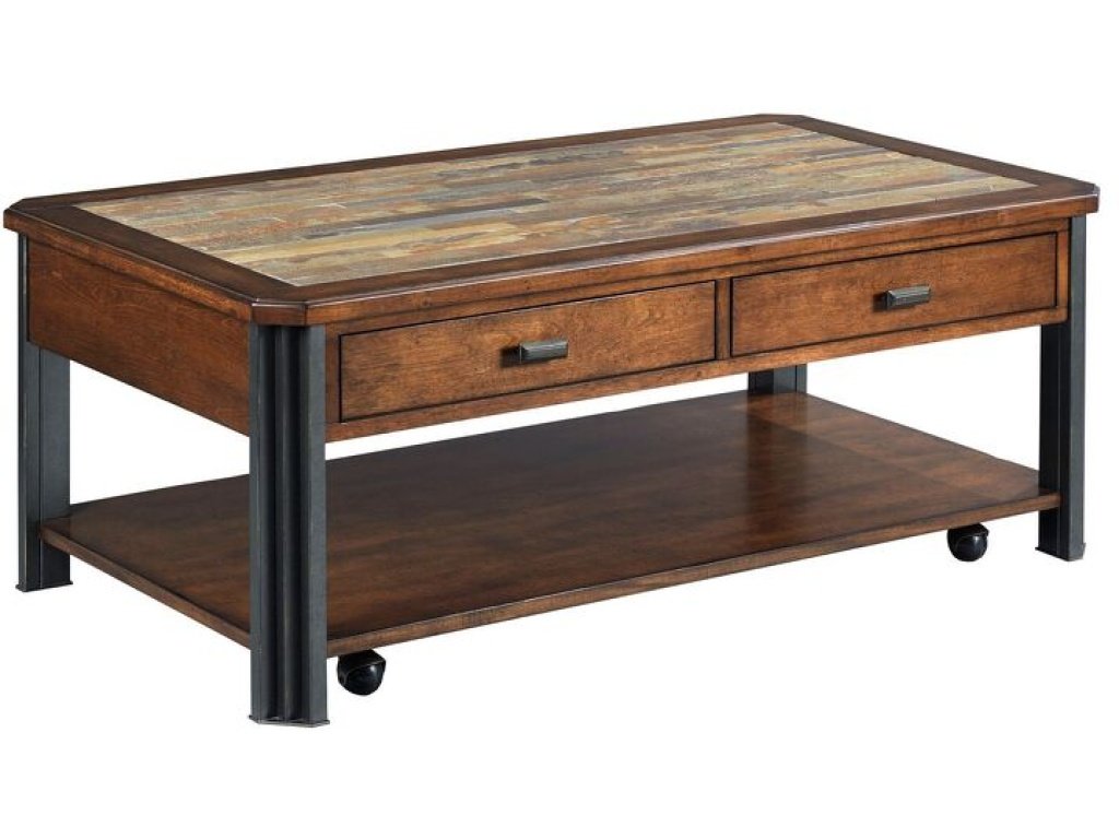 Rectangular Drawer Cocktail Table