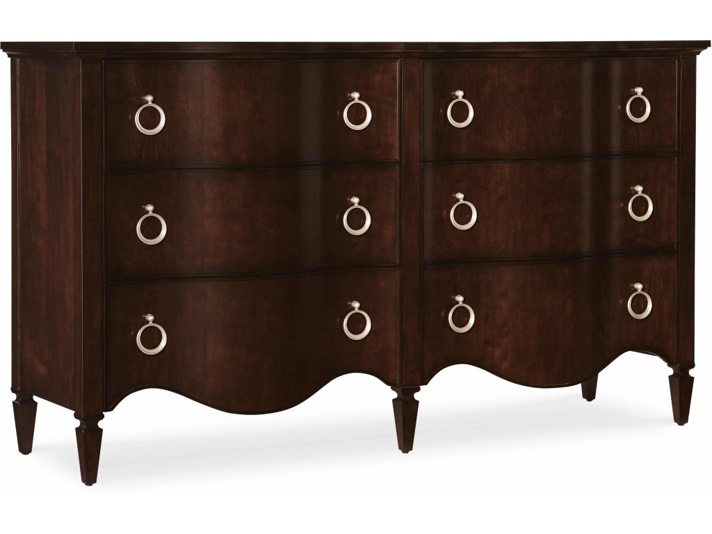 Bella Donna Six-Drawer Dresser