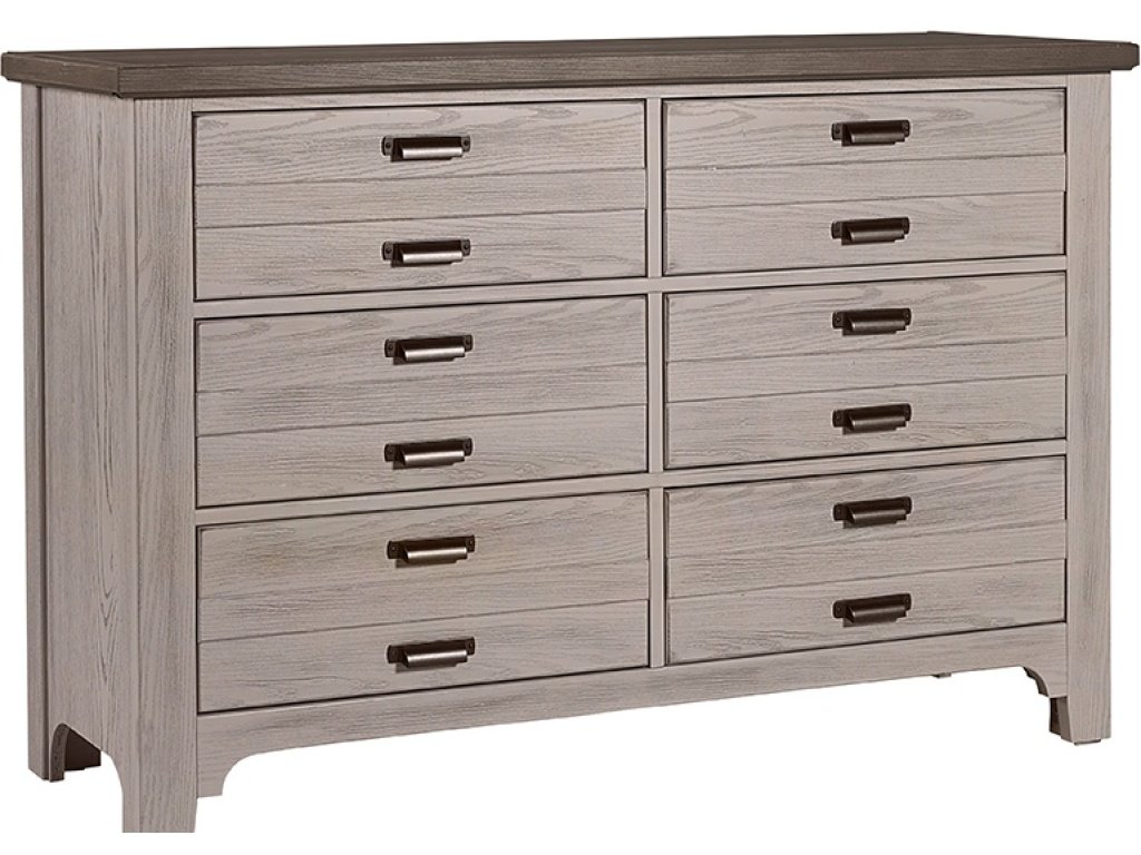 Double Dresser - 6 Drawer