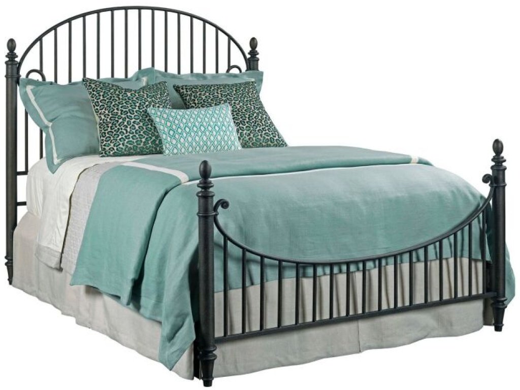 Catlins Metal King Bed - Complete