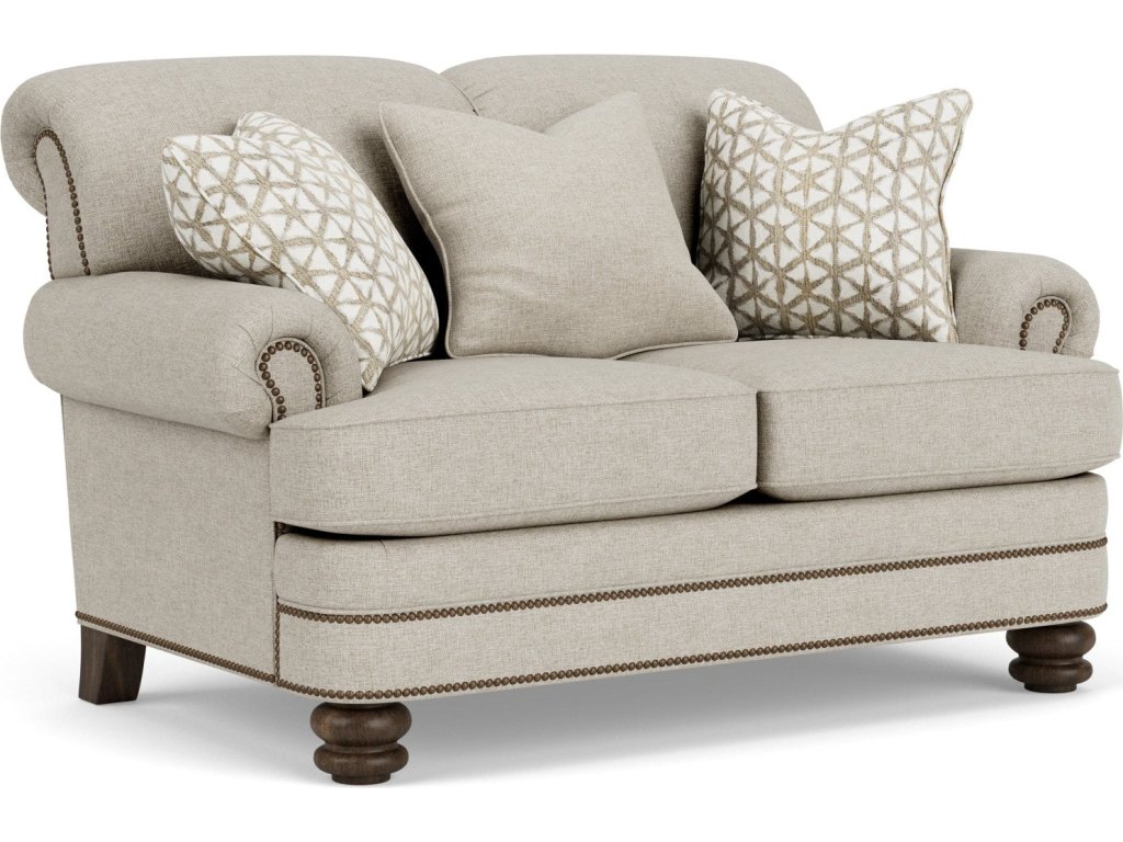 Bay Bridge Fabric Loveseat