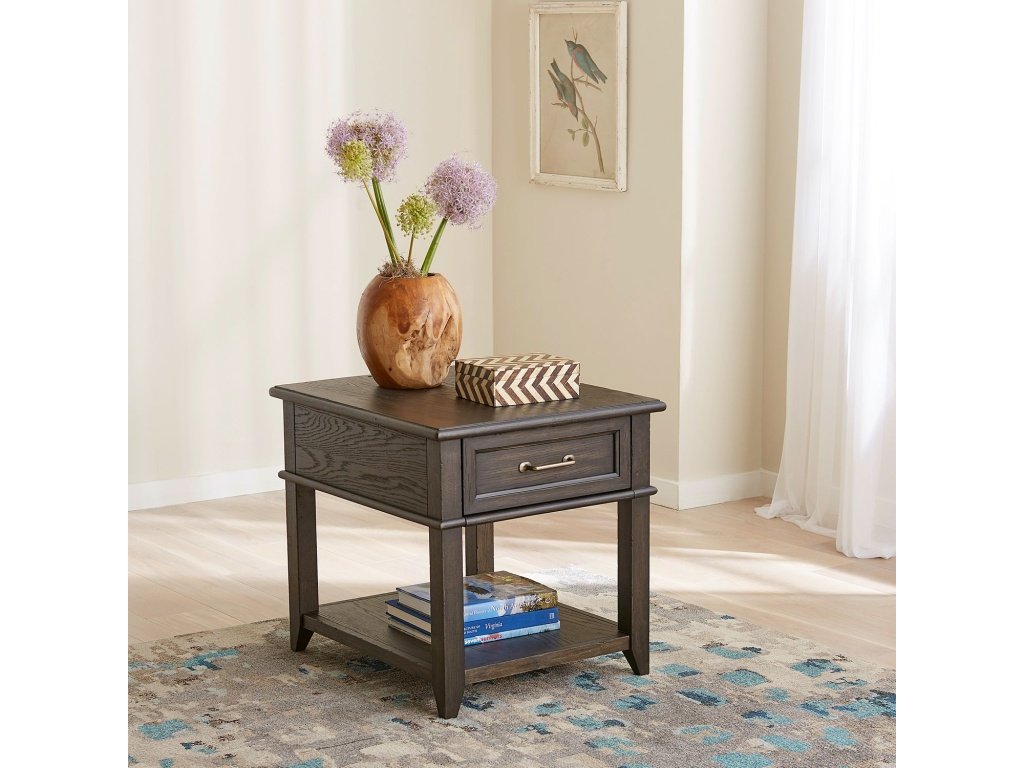 Drawer End Table