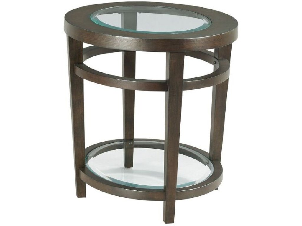 Oval End Table