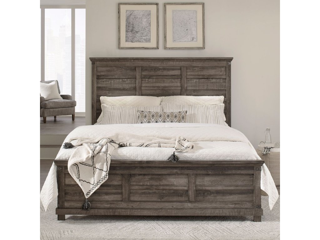 Opt Queen Panel Bed