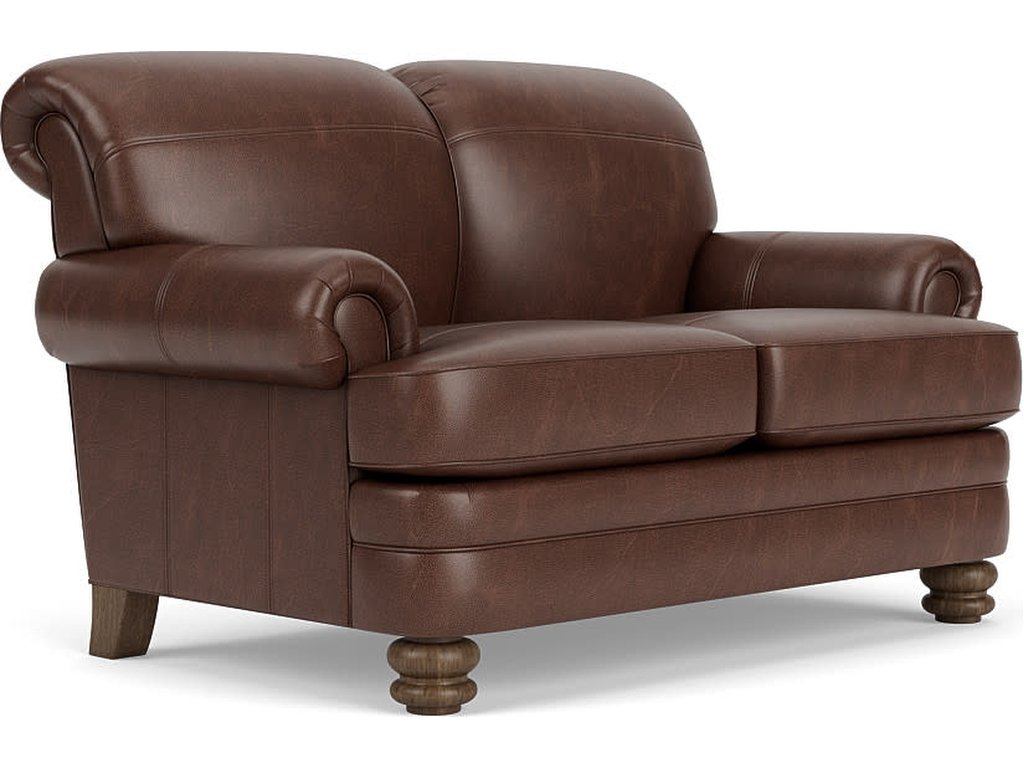 Bay Bridge Leather Loveseat