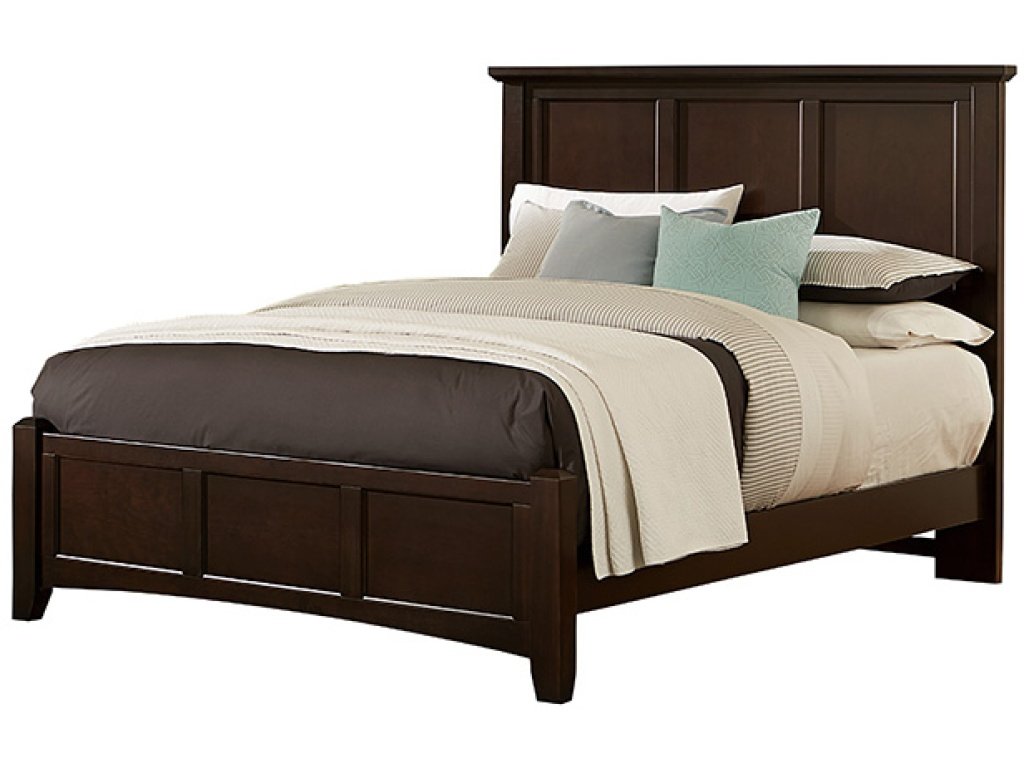 Full ,Queen, & King Mansion Bed - Merlo Finish