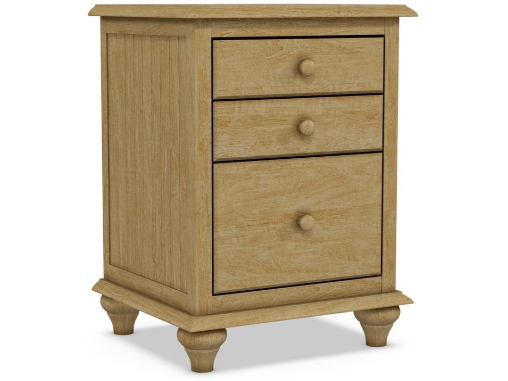 Cottage 3-Drawer Nightstand