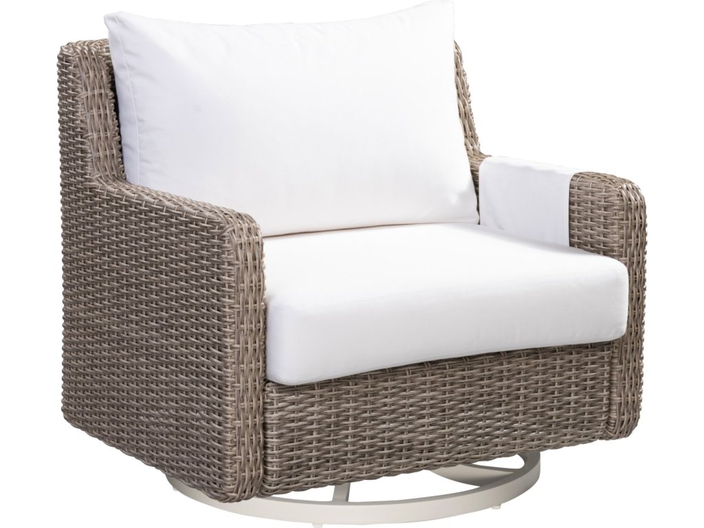 Vista Canvas Natural Swivel Tilt Chair