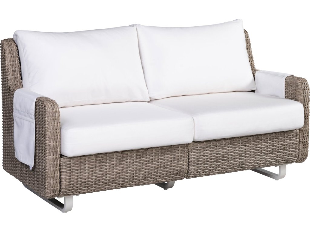 Vista Canvas Natural Loveseat