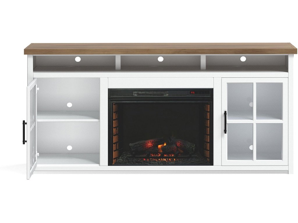 Hampton 74" Fireplace TV Stand