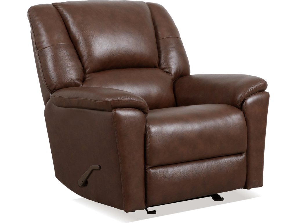 Plush Tavern Brown Perfect Match Gliding Recliner