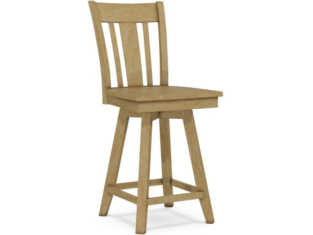 24'' San Remo Swivel Counter Stool