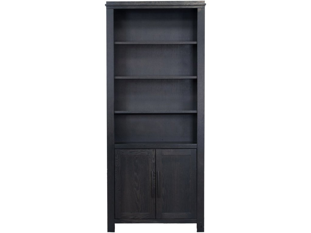 Tybee 78" Bookcase with Doors