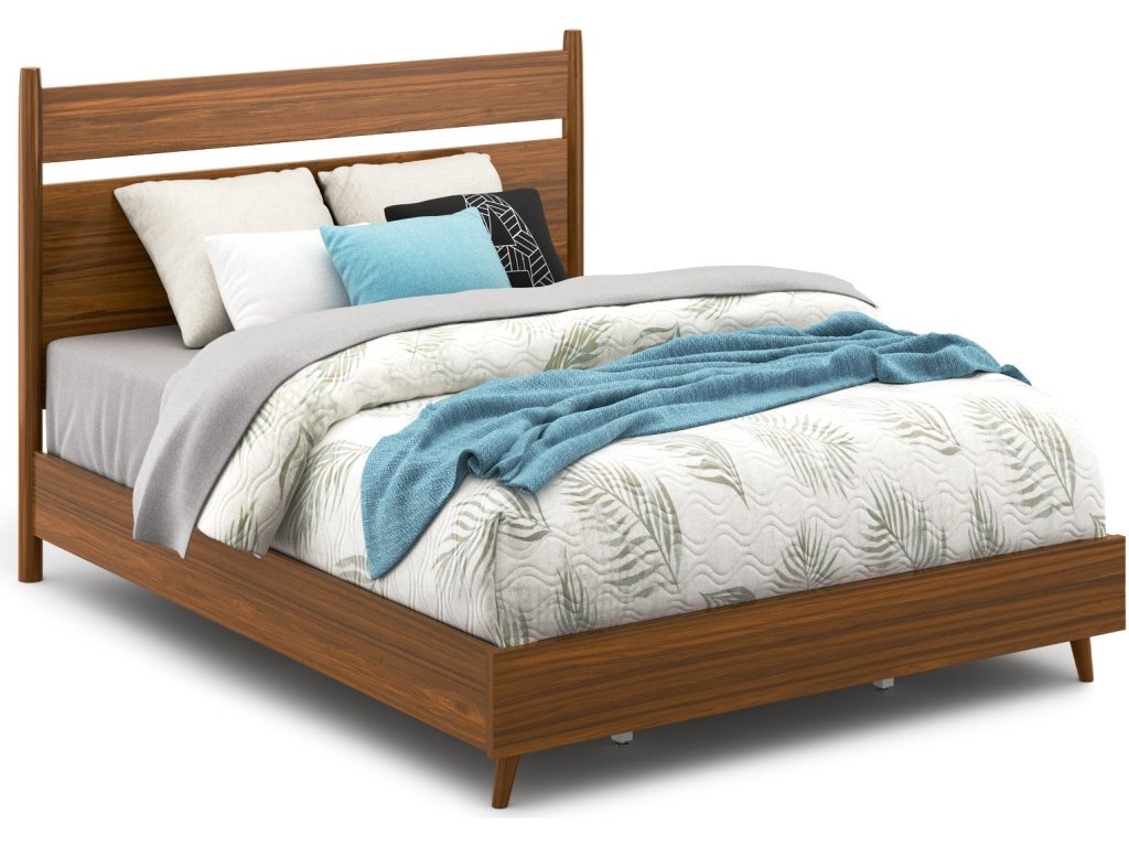 Ludwig Brown Queen Panel Bed