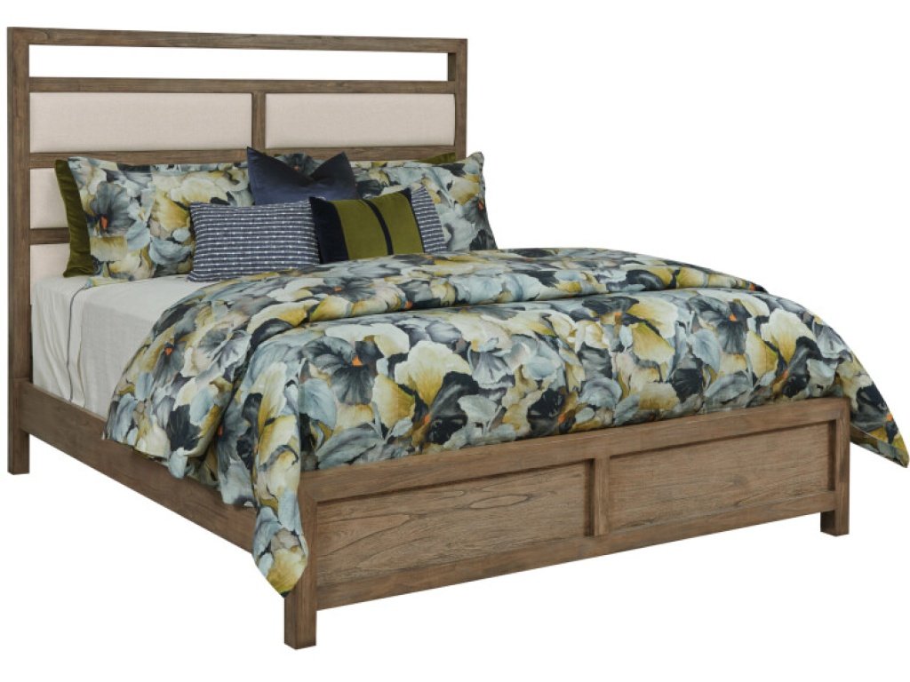 Wyatt Upholstered Cal King Bed - Complete