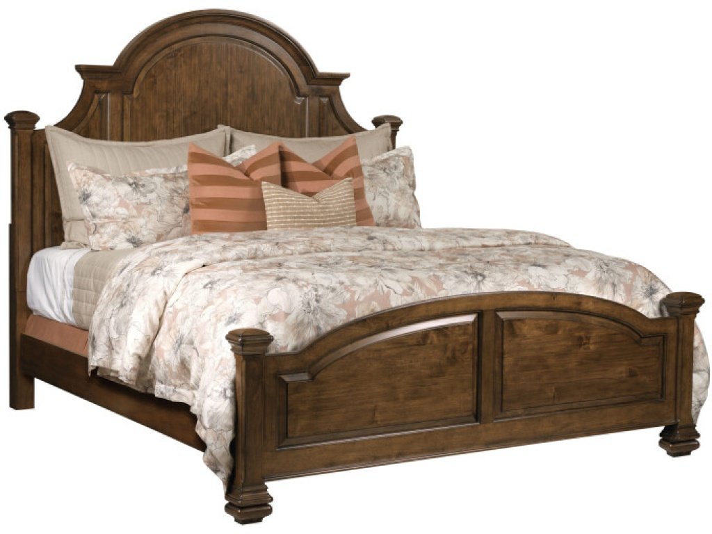 Allenby King Panel Bed - Complete