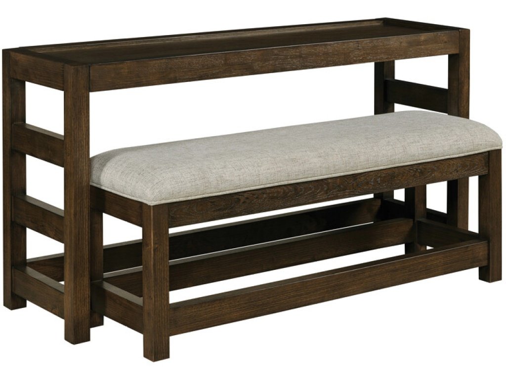 Rectangular Console Tbl W/Bench