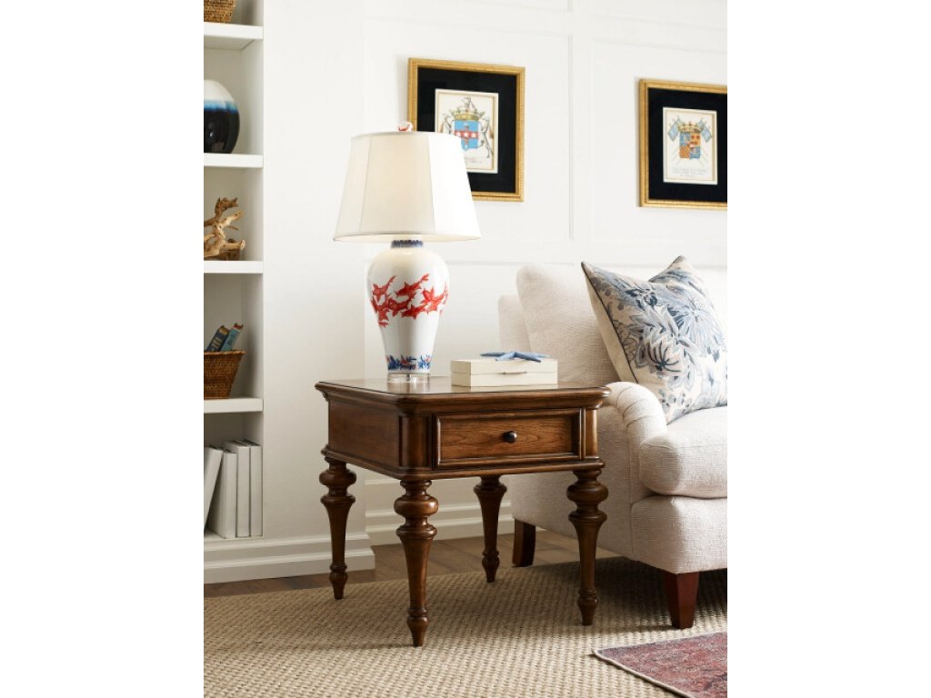 Pearson Rectangular Drawer End Table