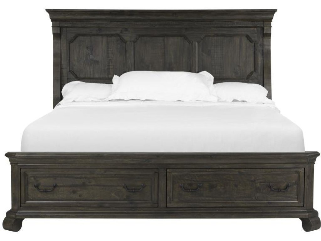 Complete Queen Panel Storage Bed