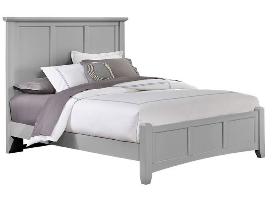 Full ,Queen, & King Mansion Bed - Grey Finish