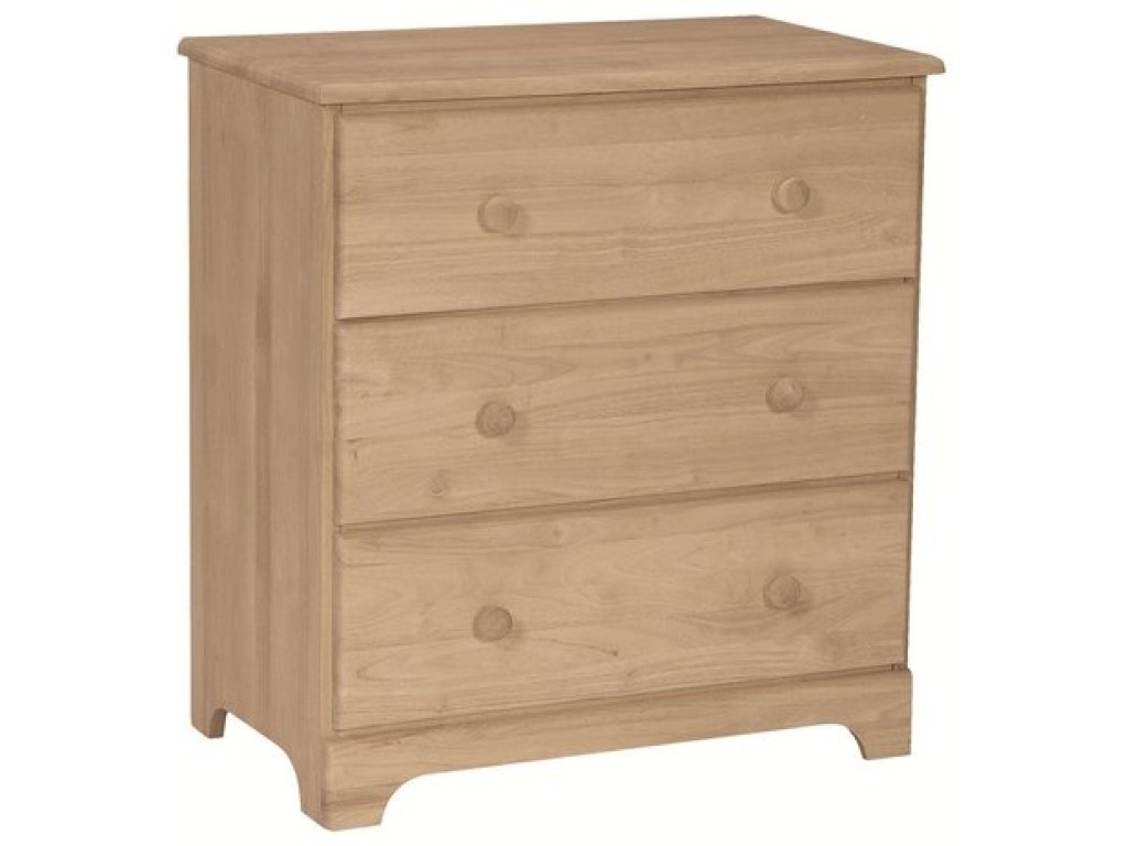 Jamestown 3-Drawer Chest