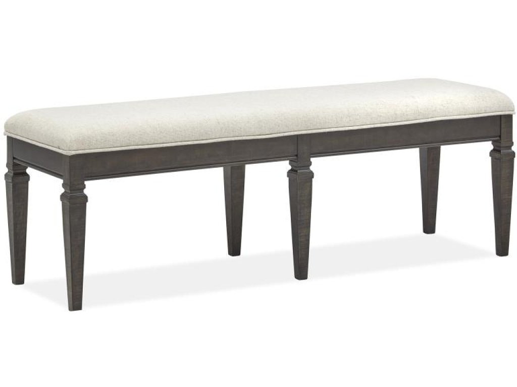 Bench with Upholstered Seat