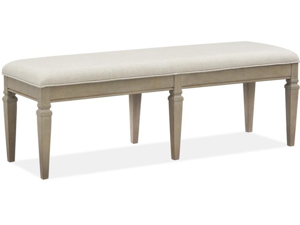 Bench with Upholstered Seat