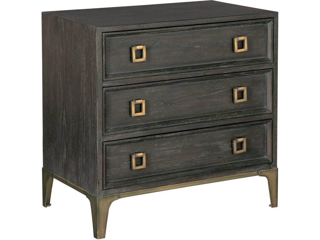 Triple Drawer Night Stand