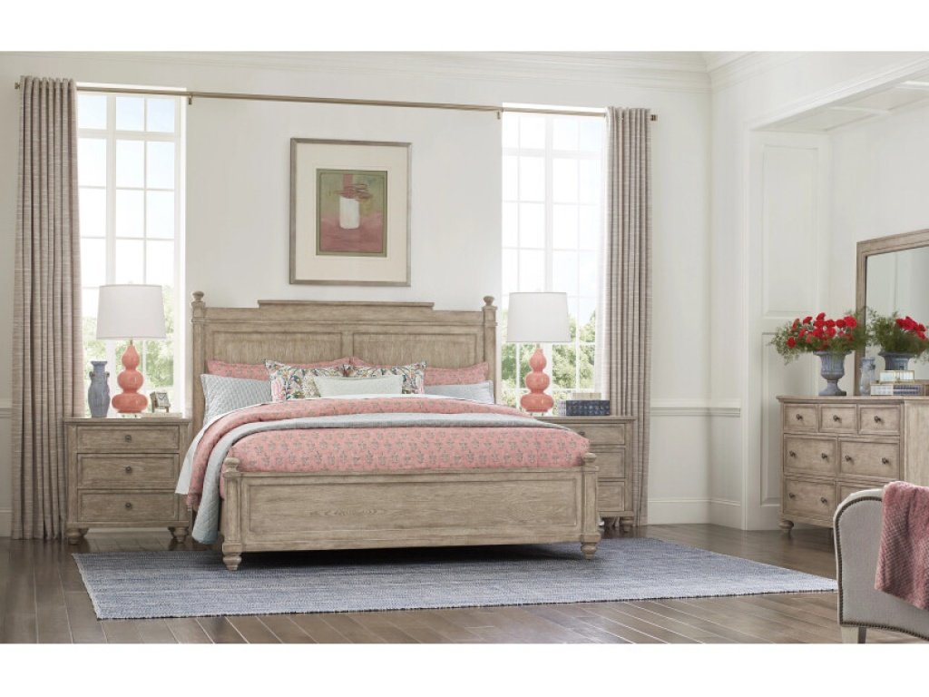 Sova Queen Panel Bed Package - Breve