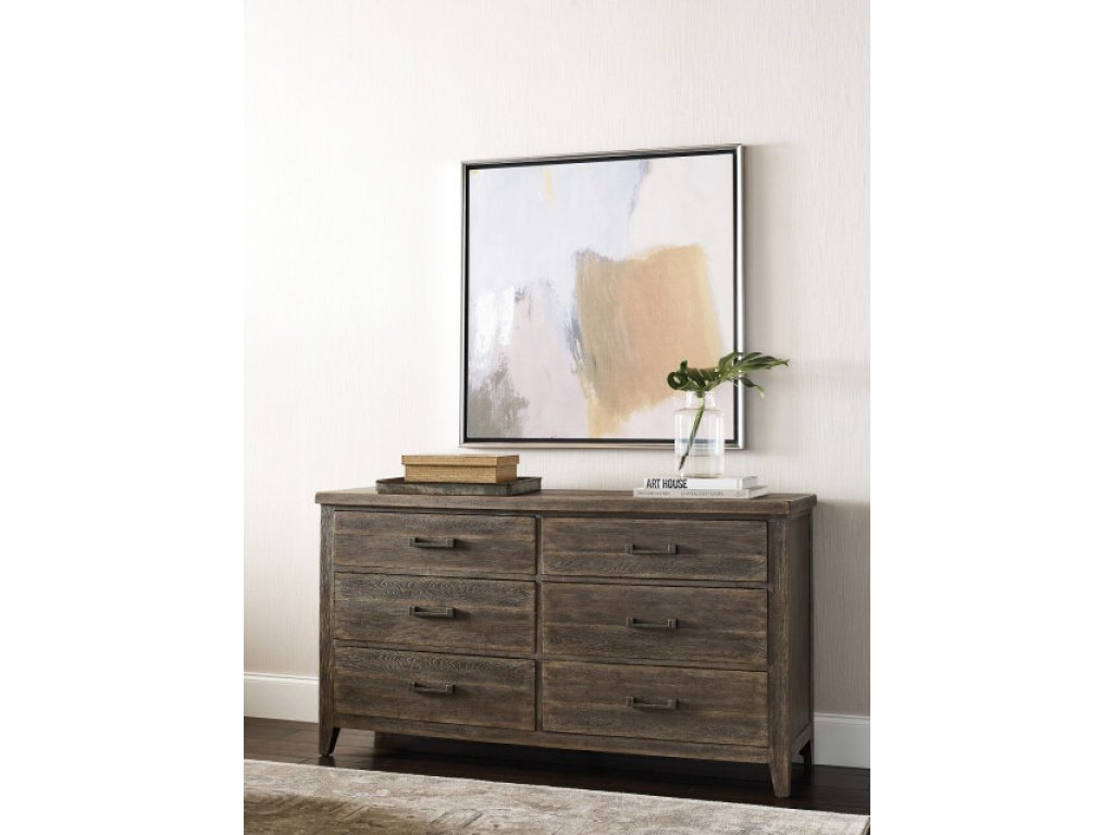 Lowell Six Drawer Dresser