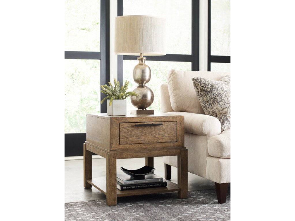 Evans Drawer End Table