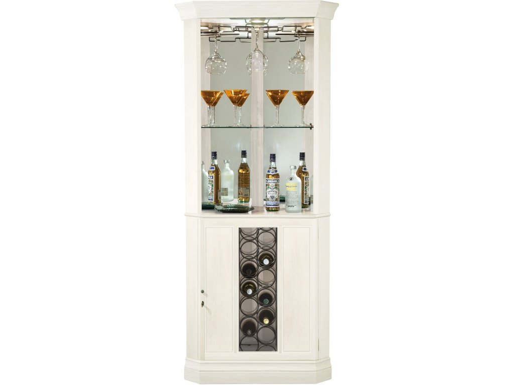 Piedmont V Corner Wine Cabinet