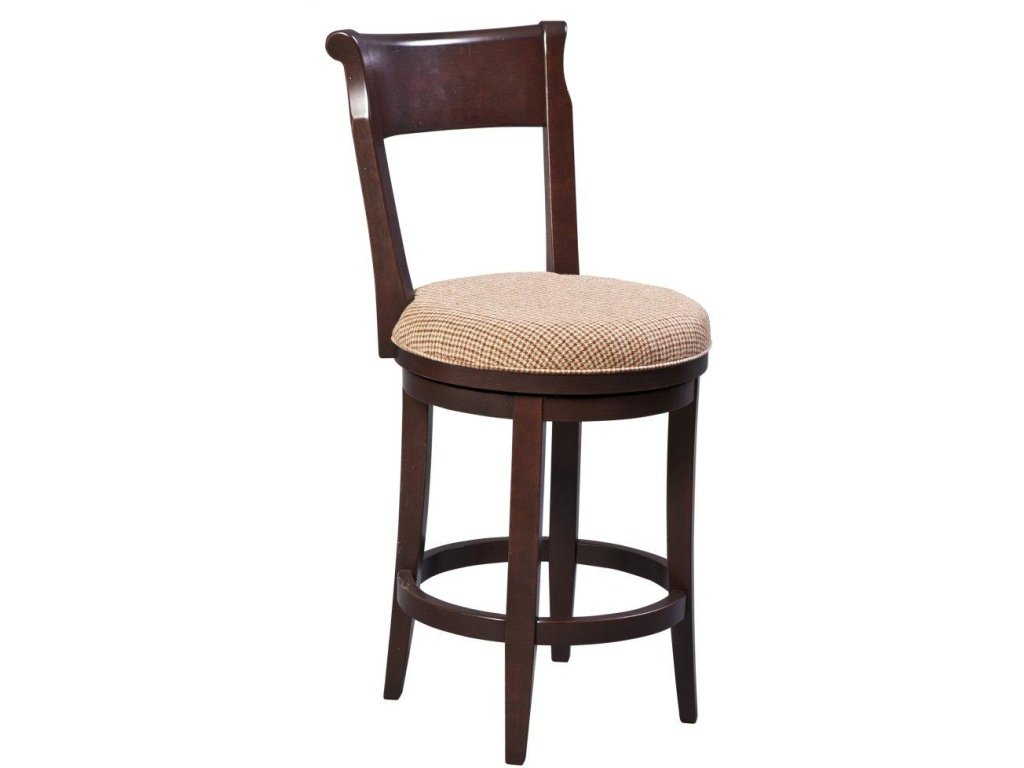 24" Vineyard Estate Swivel Counter Stool