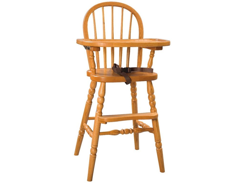 Bowback High Chair