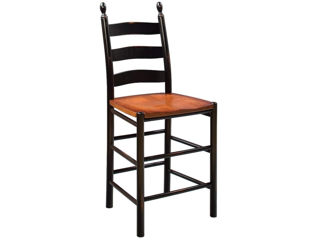 24" Shaker Ladderback Counter Stool