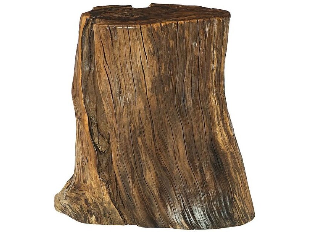 Tree Trunk Accent Table