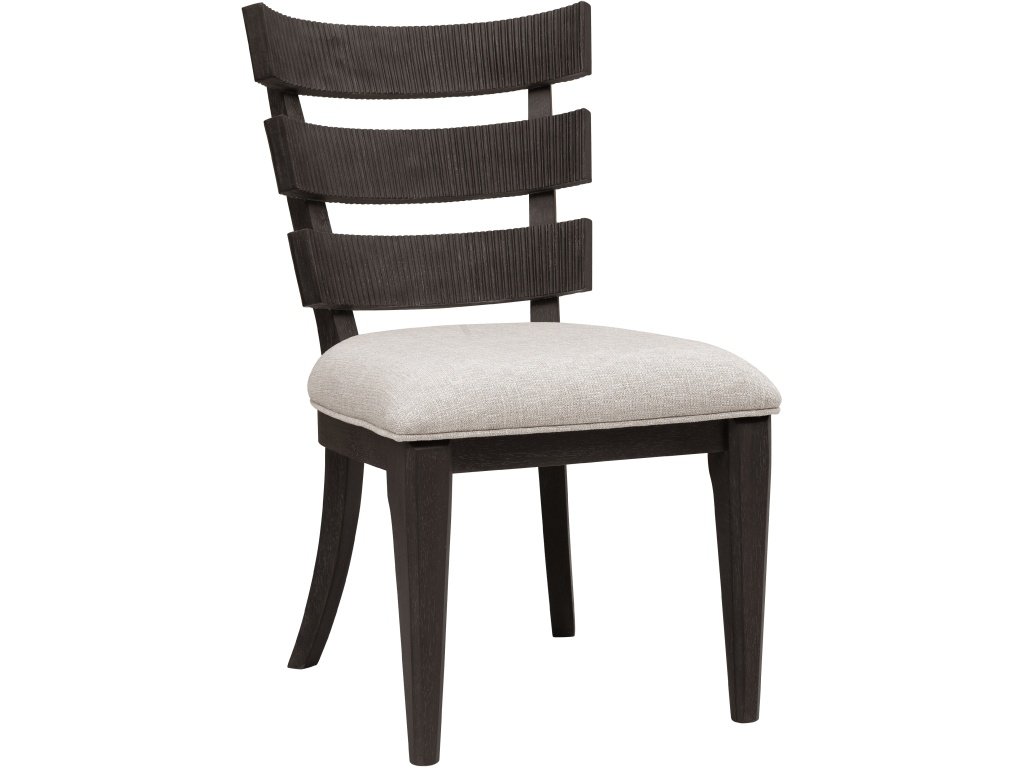 West End Loft Wood Back Side Chair 2/Ctn